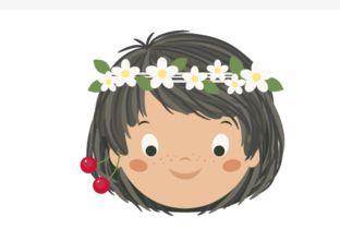 吃瓜少女课本插画,趣味横生的校园生活剪影